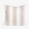 Mica Broad Stripe Cushion Cover Beige Front