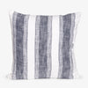 Mica Broad Stripe Cushion Cover Navy Front