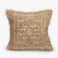 Panja & Jute Wool Cushion Cover Natural Front