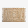 Panja Jute & Wool Rugs Natural Front