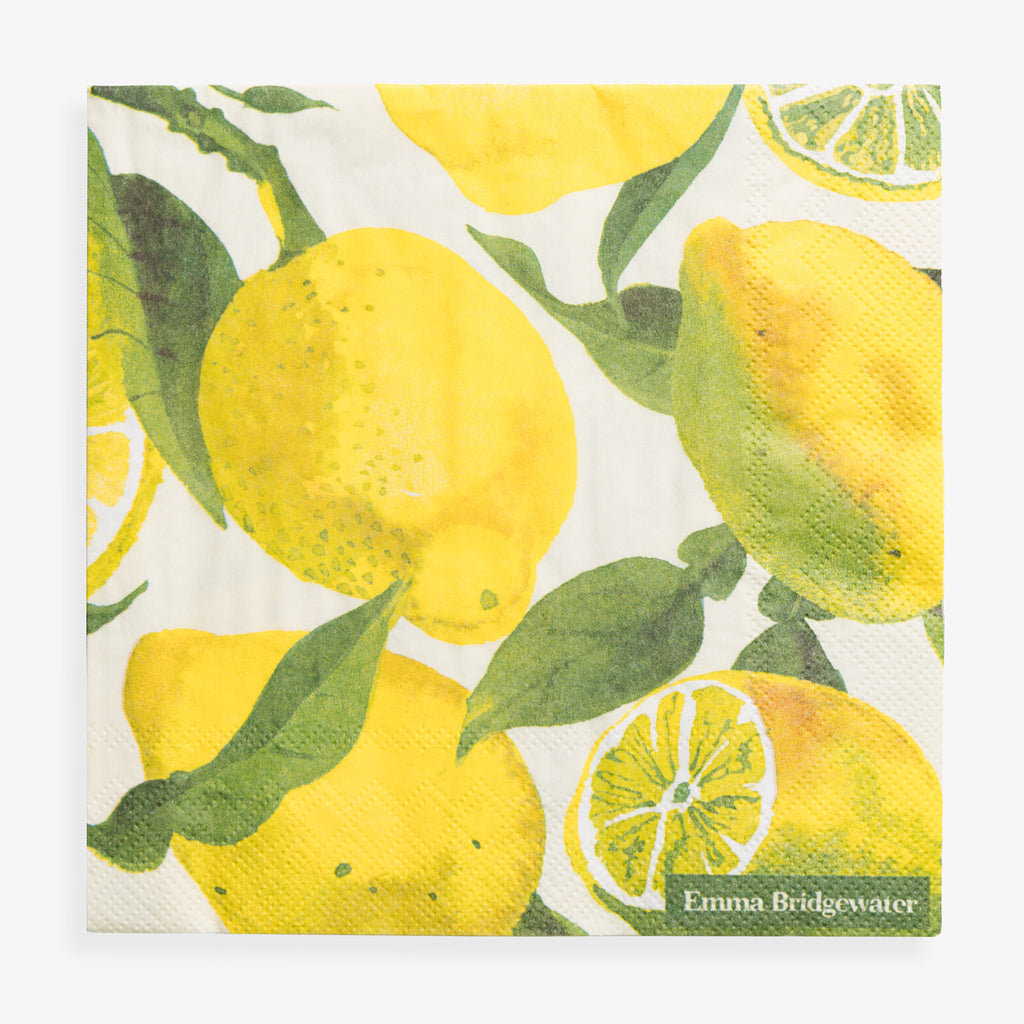 Paper Napkins Emma Bridgewater Lemons
