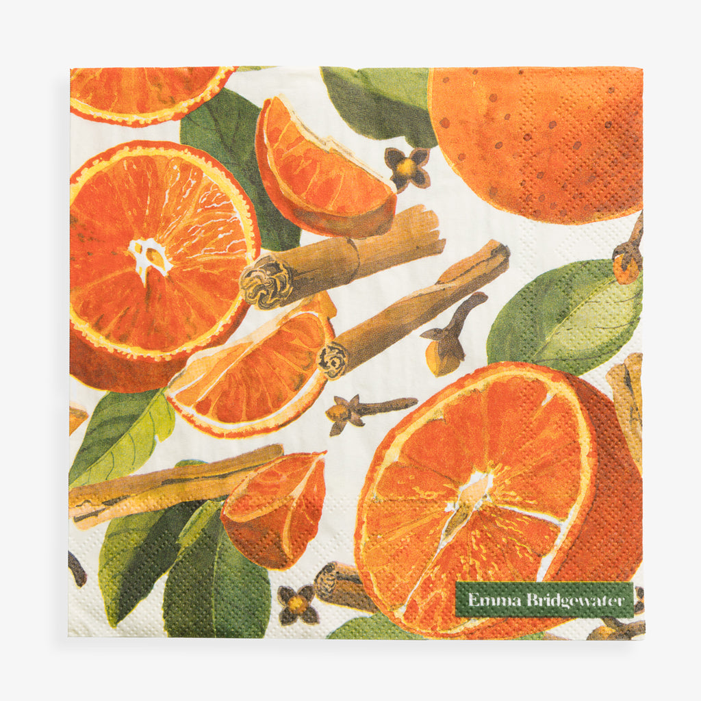 Paper Napkins Emma Bridgewater Spiced Oranges