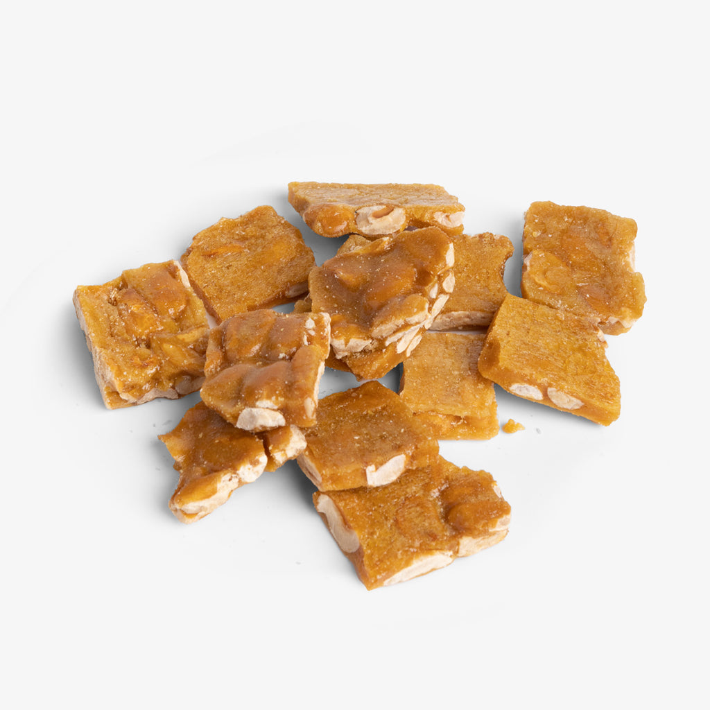 Peanut Brittle Bag 150g Open