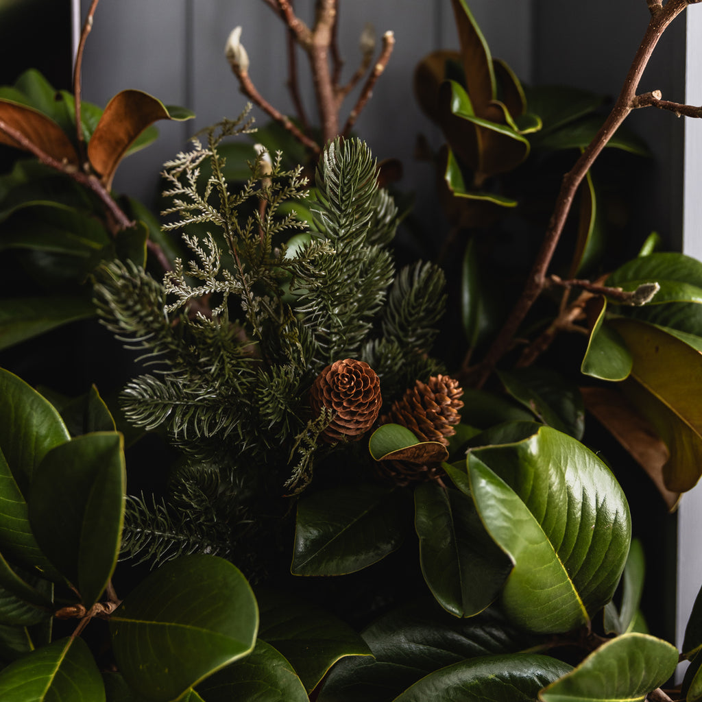 Pine Cone Sprays Styled