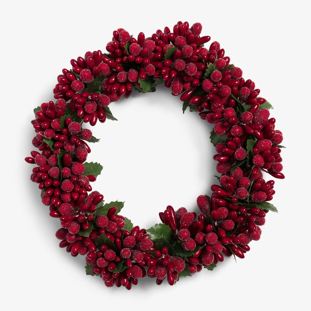 Red Berry Candle Ring