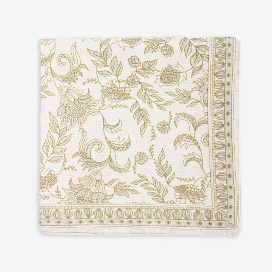 Royal Garden Napkin Moss Front