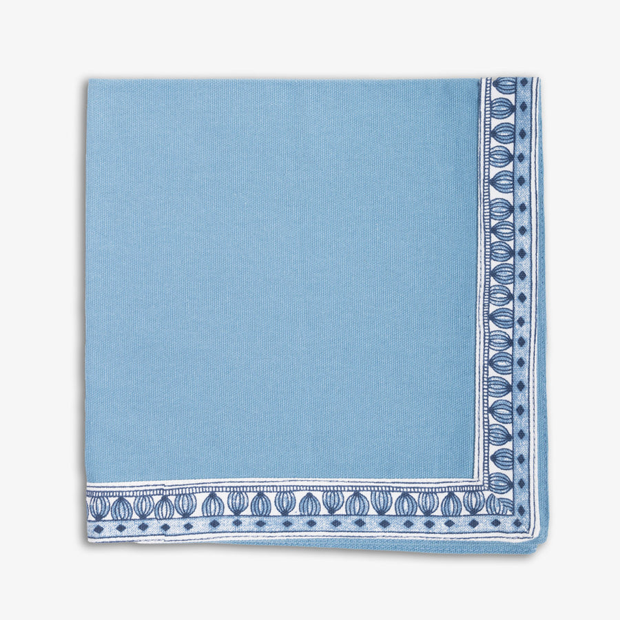 Royal Garden Napkin Ocean Blue Front