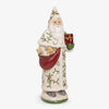 Santa Statue Holding Gift Bag Side