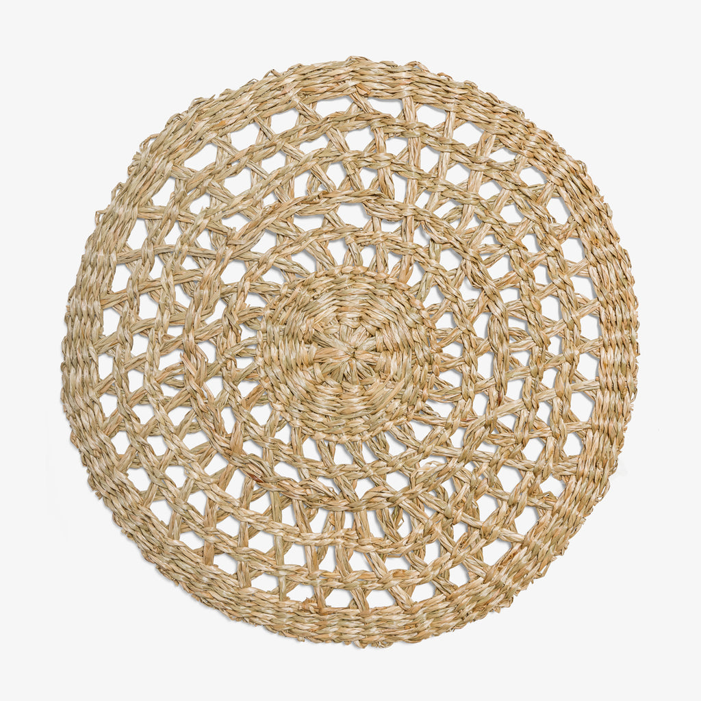 Seagrass Placemat Round Natural