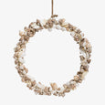 Shell Wreath Ornament Front