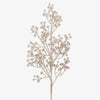 Silver Decorative Branch With Glitter Front