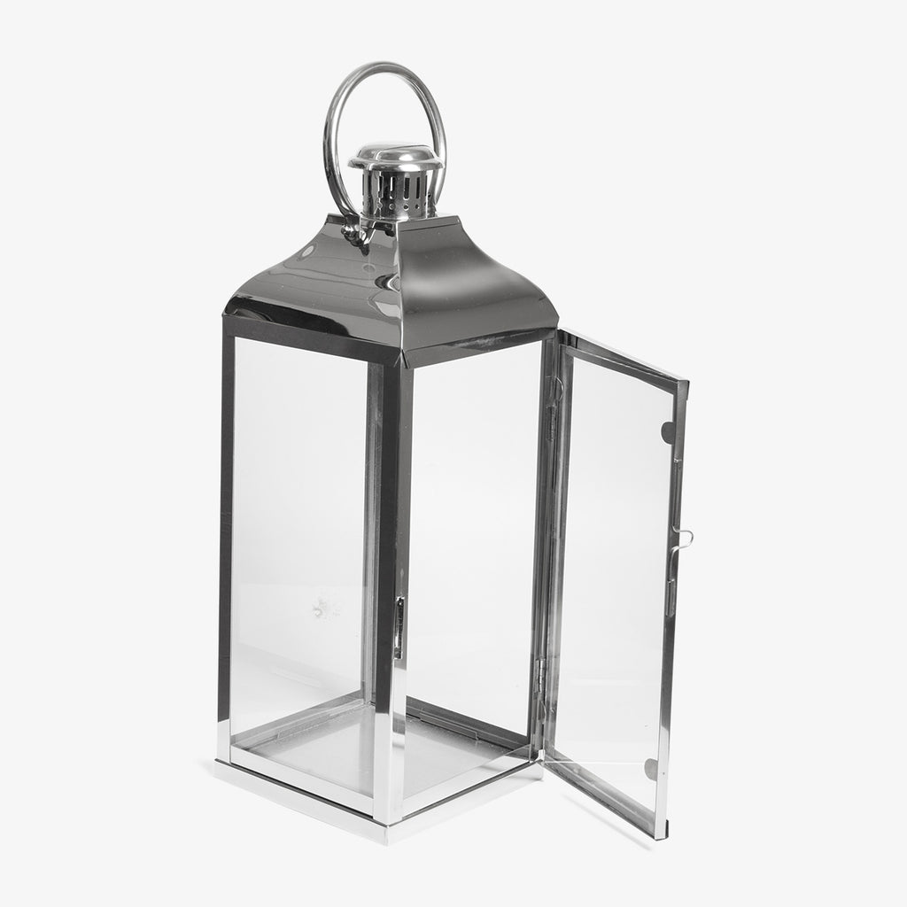 Square Silver Lanterns Front