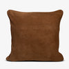 Tan Suede Cushion Cover 50x50cm Front