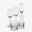 Vine Glasses Sets of Four Grouped