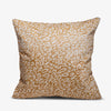 White Leopard Print Suede Back Cushion Cover 45x45cm Front