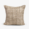 Woven Cushion Cover Beige & Brown Front