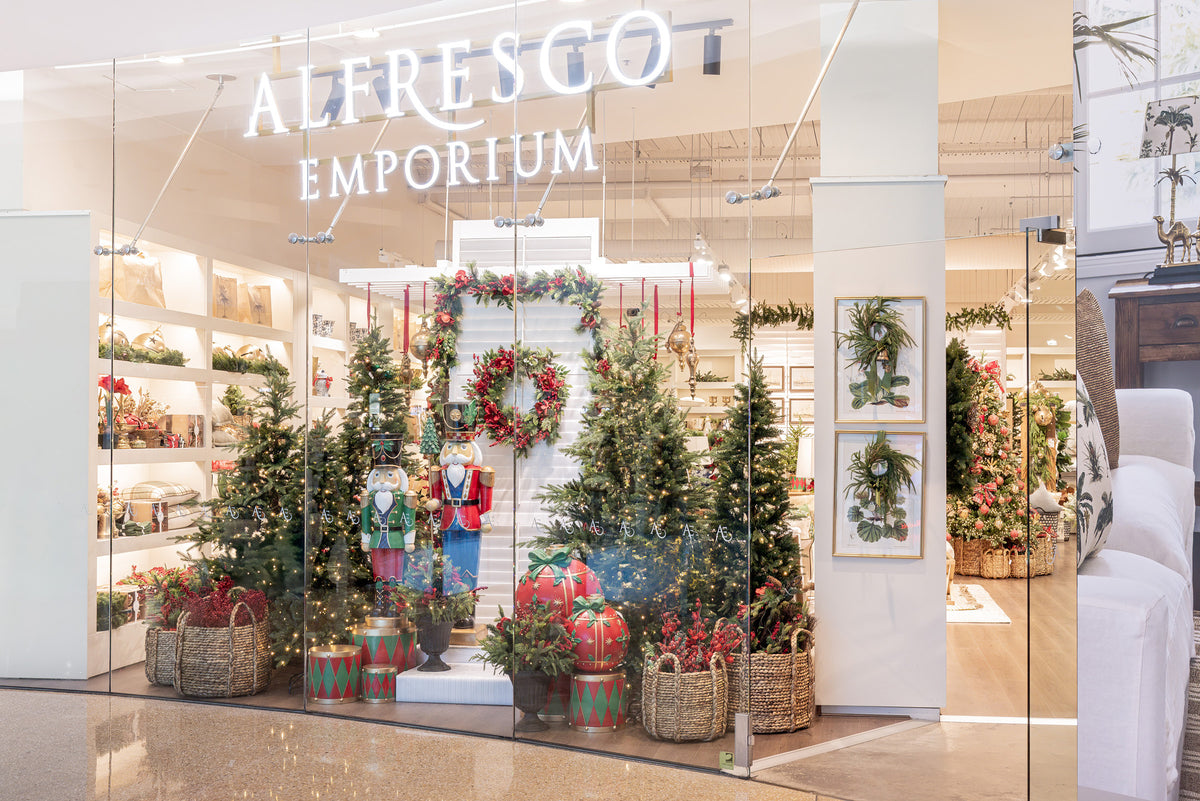 Christmas Windows at the Alfresco Emporium Bondi store.