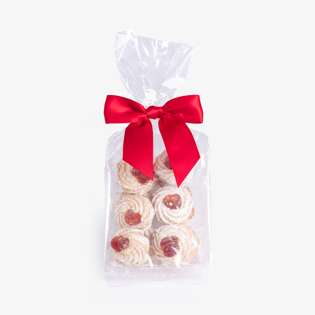 Amaretti Biscotti Cherry Cookies