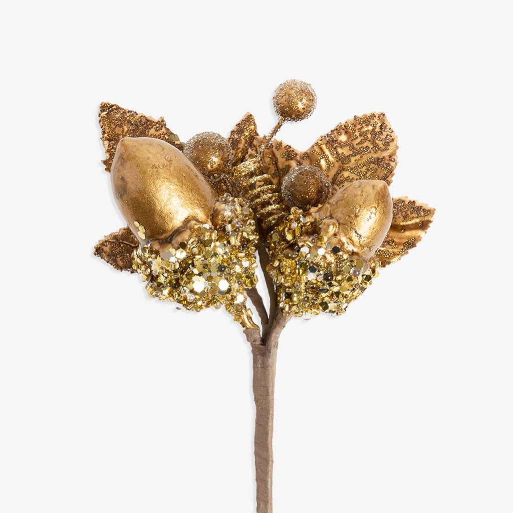 Acorn Pick (Gold) Front View