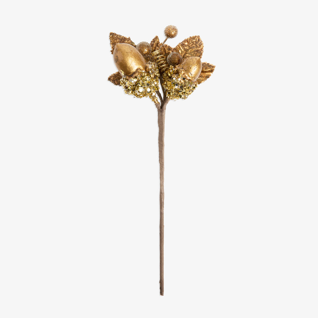Acorn Pick (Gold) Full View