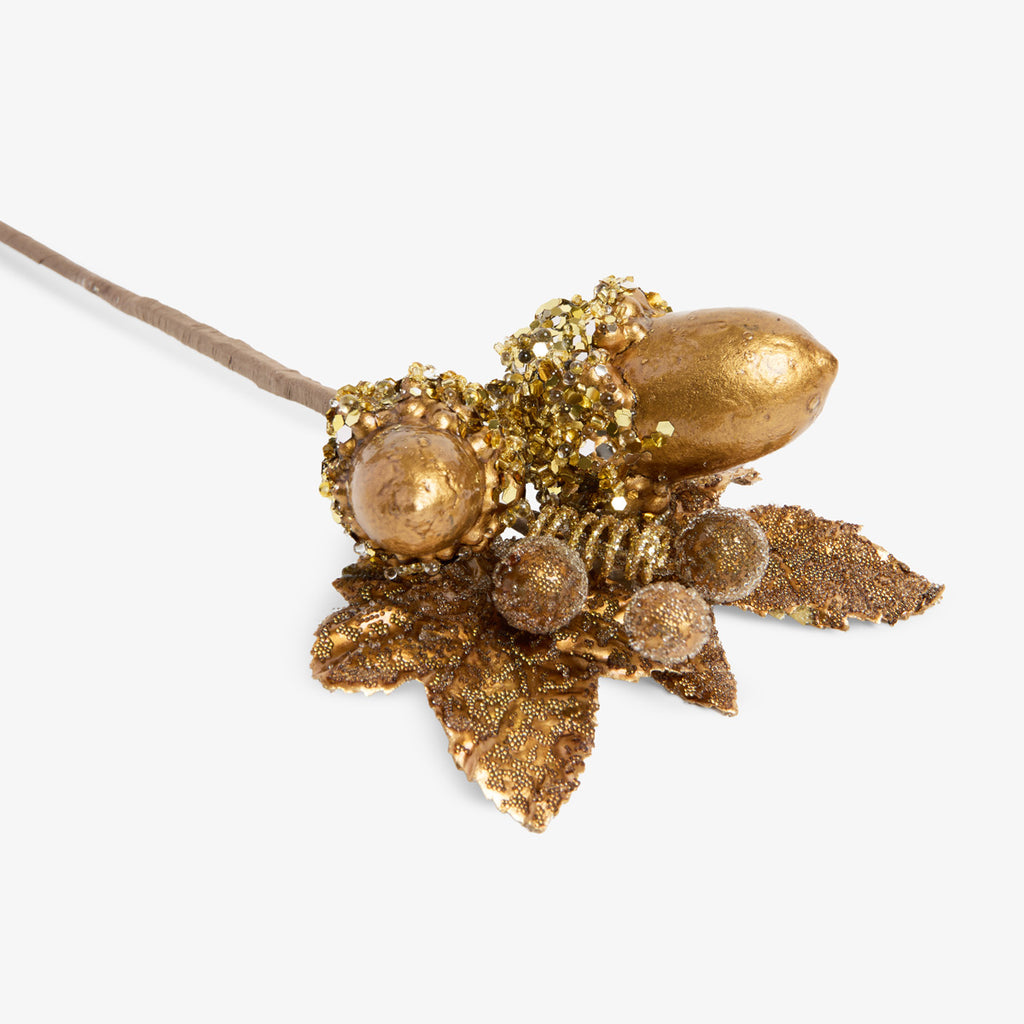 Acorn Pick (Gold) Close Up