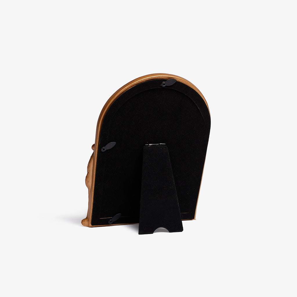 Arch Leopard Photo Frames (Gold) Back