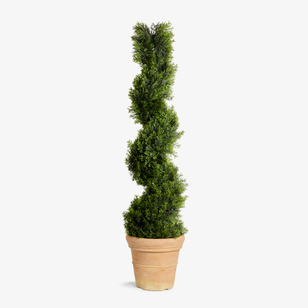 Artificial Cypress Topiary 132cm Front View