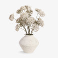 Artificial Lace Flower in Pot 60cm Front View