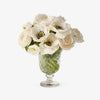 Artificial Ranunculus Anemone In Vase 30cm Front View