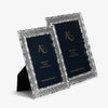 Bamboo Basket Photo Frames (Silver) Group