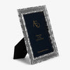 Bamboo Basket Photo Frames (Silver) Front