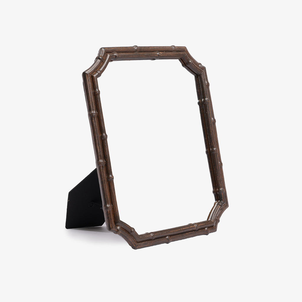 Bamboo Dark Brown Mirror
