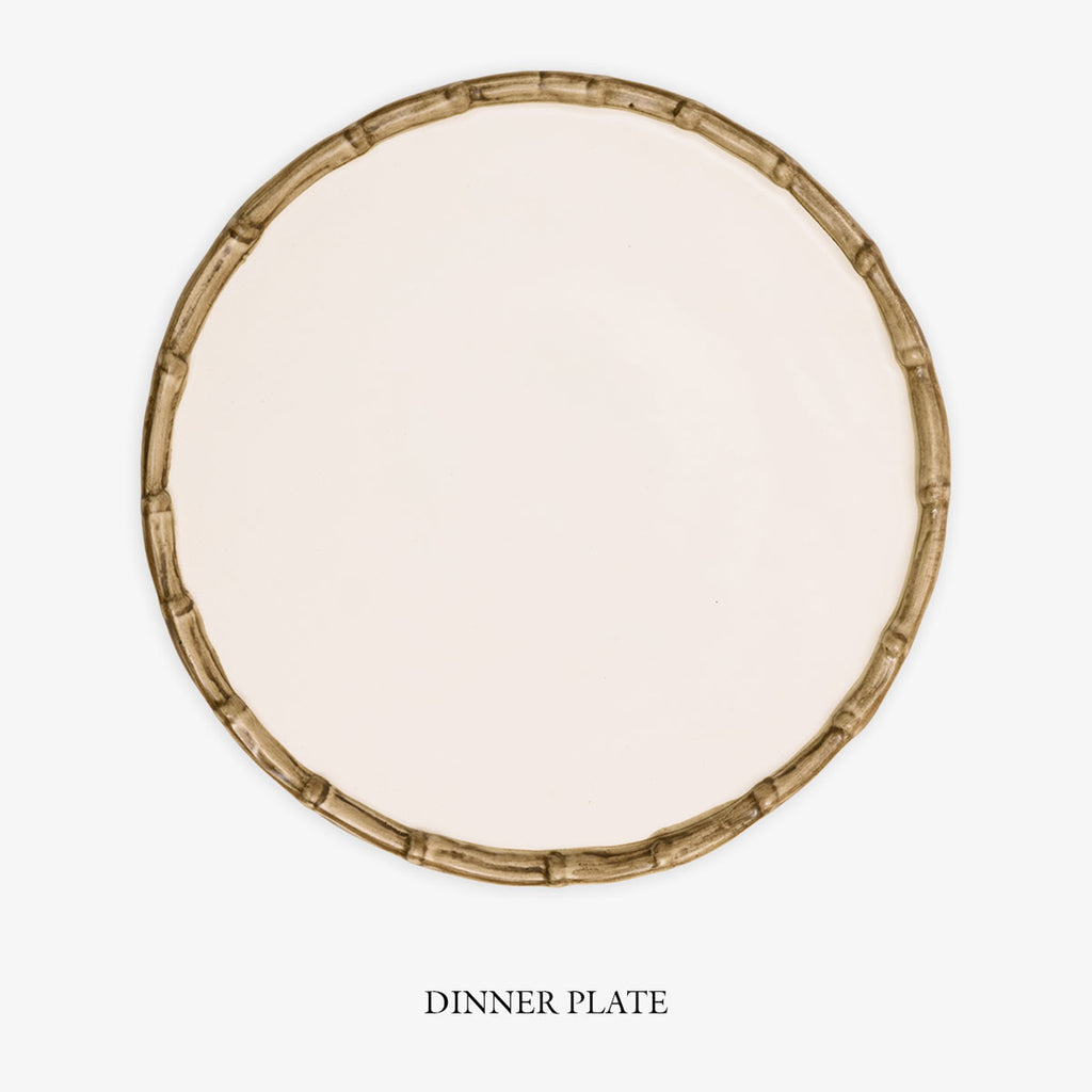 Bamboo Dinnerware Dinner Plate