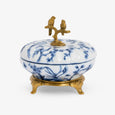 Barclay Dish With Bird Lid Front View