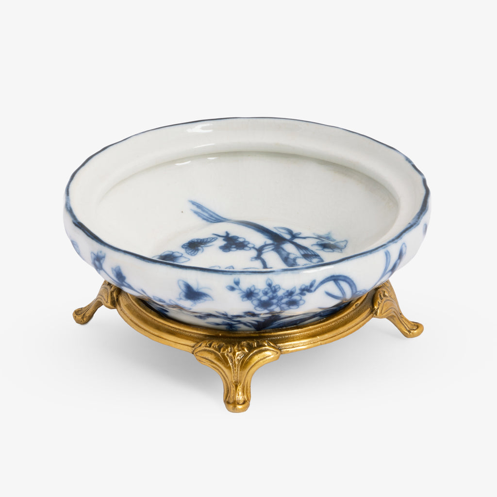 Barclay Dish With Bird Lid Without Lid
