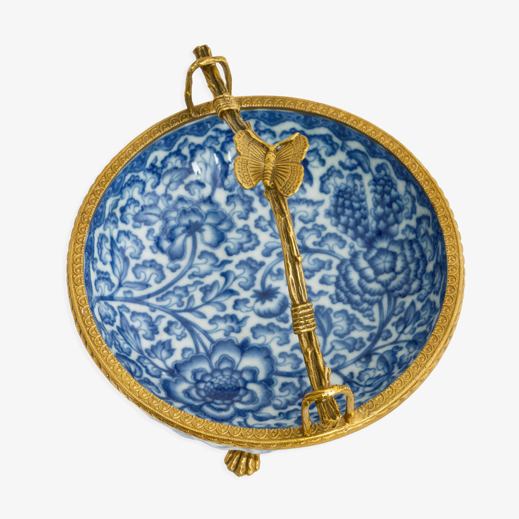 Barclay Dish With Butterfly Handle Top View