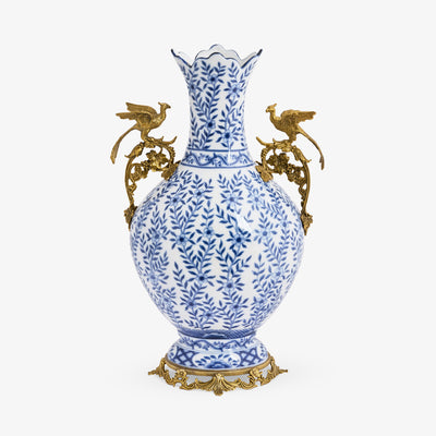 Barclay Vase With Phoenix Handles 42cm Front View