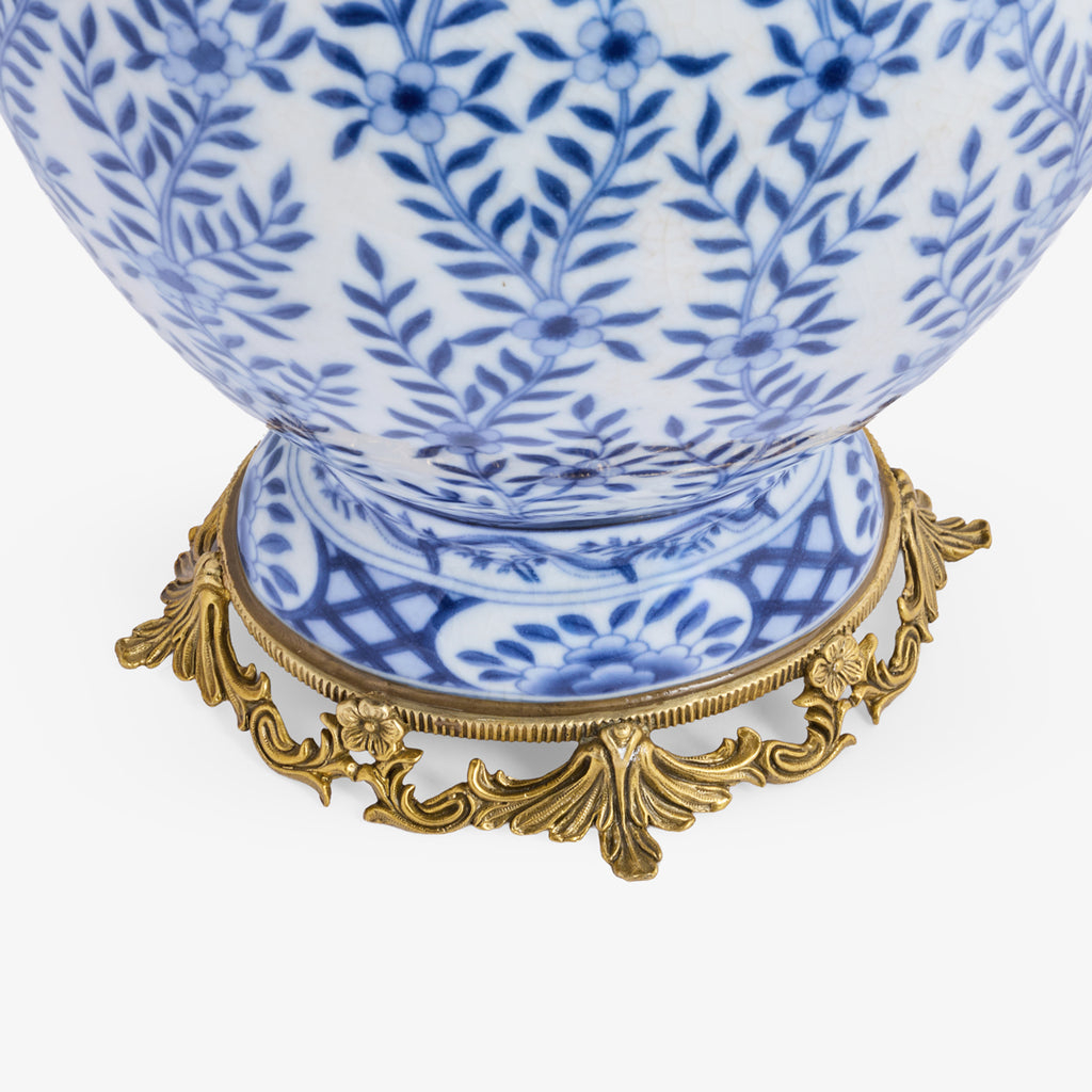 Barclay Vase With Phoenix Handles 42cm Close Up of Feet