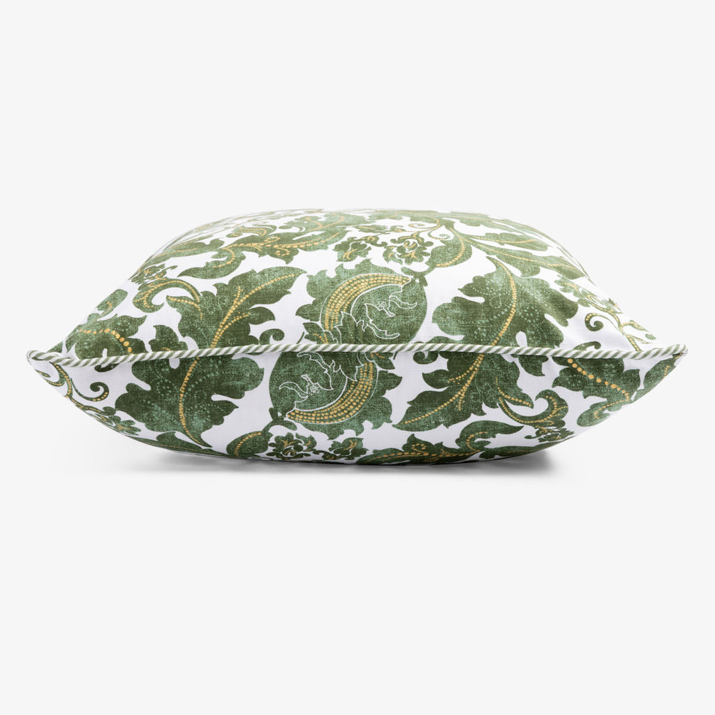 Batik Verdigris Cushion Cover (Green) Bottom