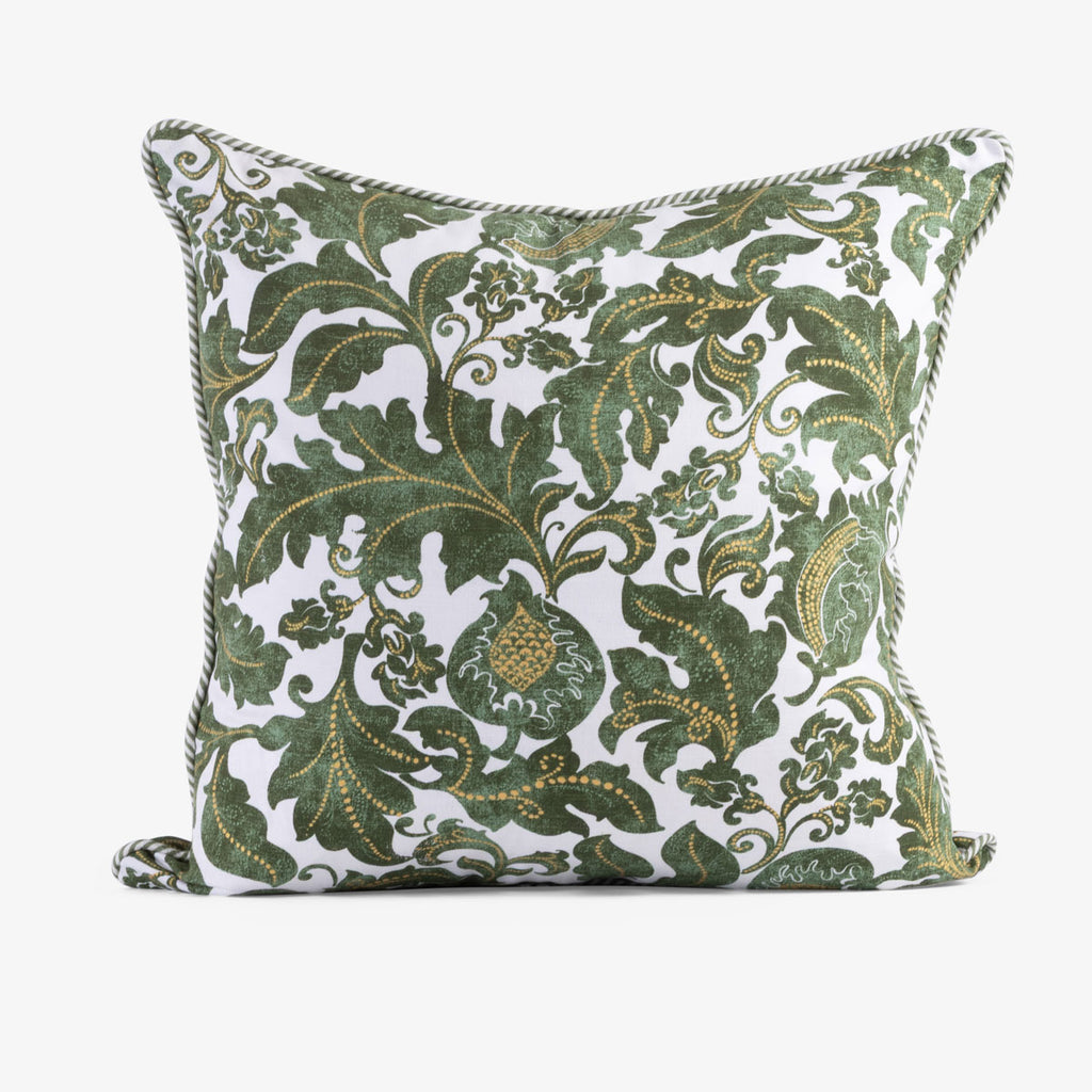 Batik Verdigris Cushion Cover (Green)