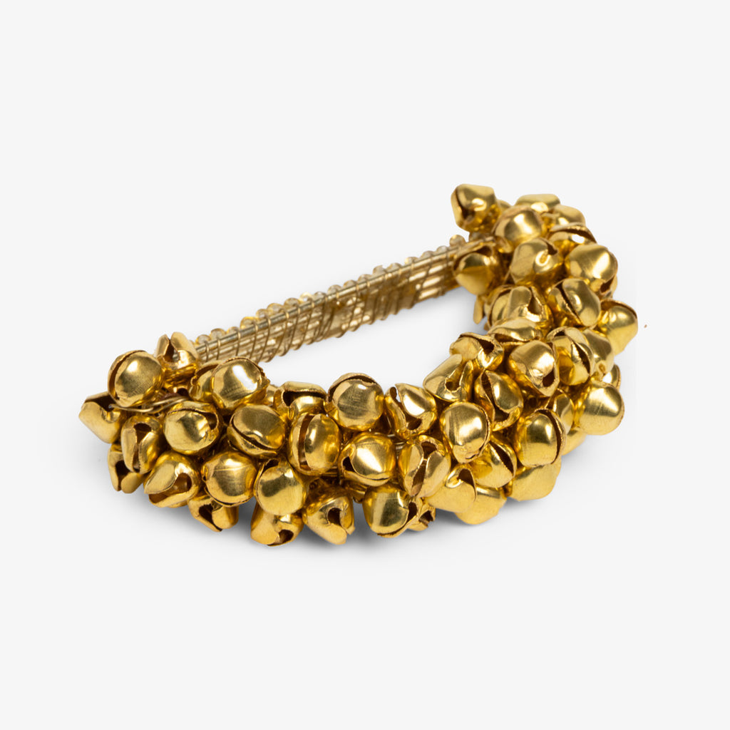 Bell Napkin Ring (D-Shape Gold) Front