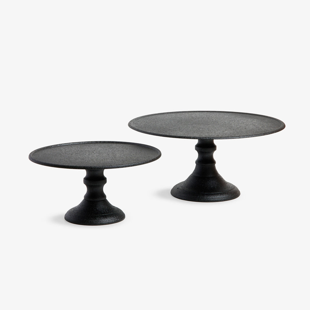 Black Metal Cake Stands Group Shot