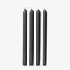 Taper Candles 4 Pack (30cm, Black) Front