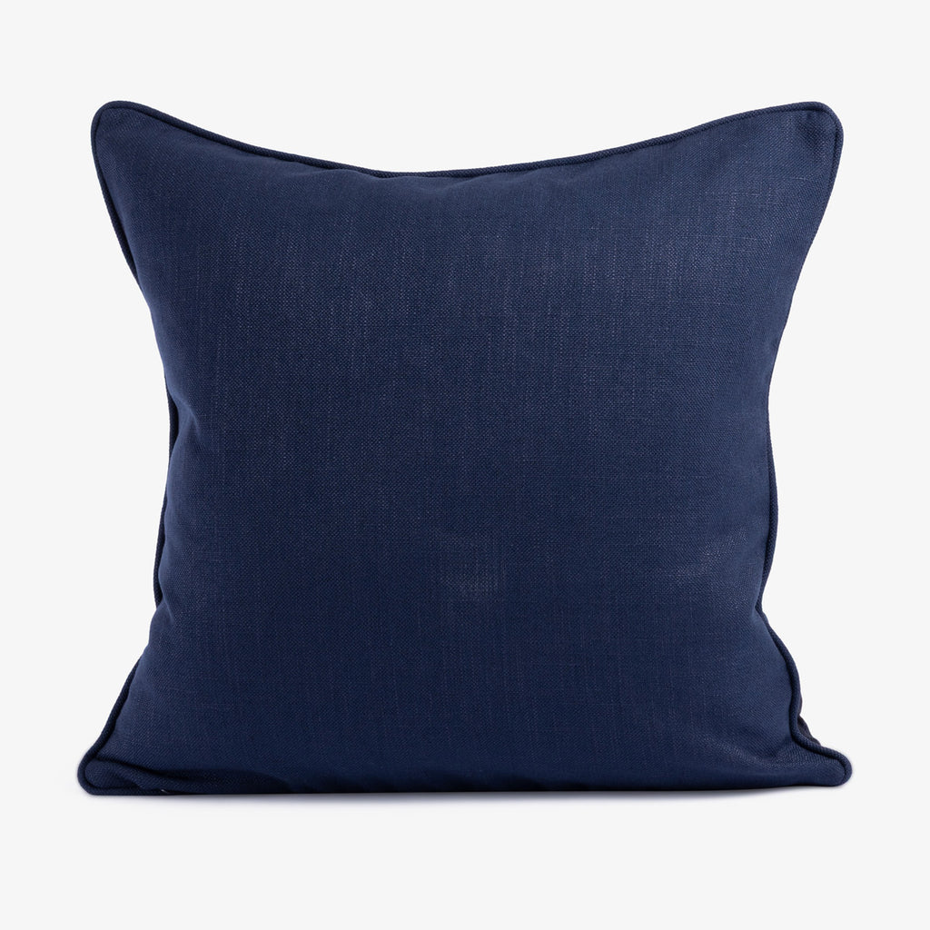 Blue & Green Tartan Cushion Cover Back