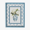 Blue Hydrangea In Fish Vase (Print D) Front View