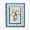 Blue Hydrangea In Floral Vase (Print B) Front View