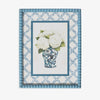 Blue Hydrangea In Navy Vase (Print A) Front View