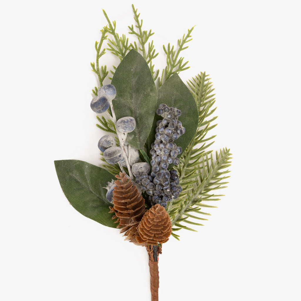 Blueberry Cluster Pick (Set of 4) Close Up