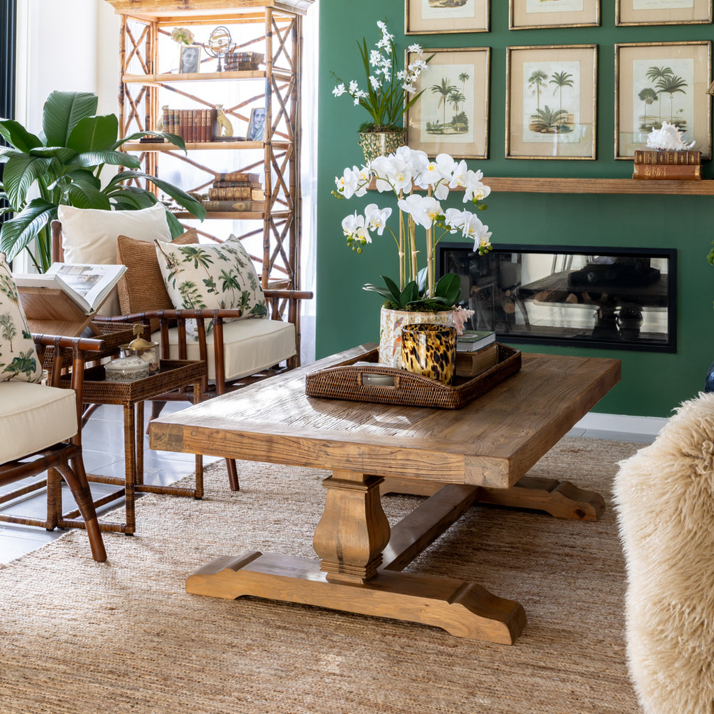 Boston Coffee Table Styled in Living Room