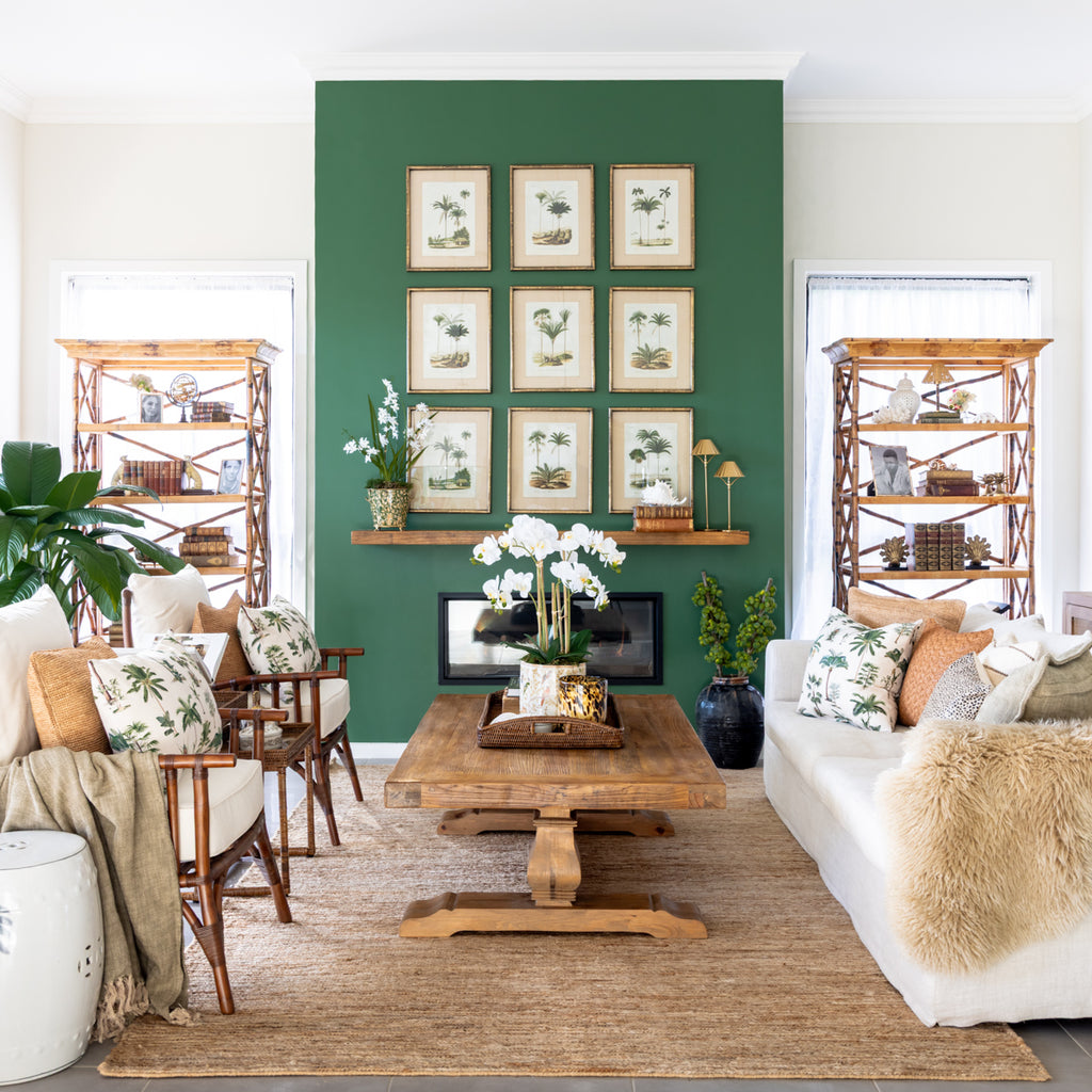 Boston Coffee Table Styled in Living Room